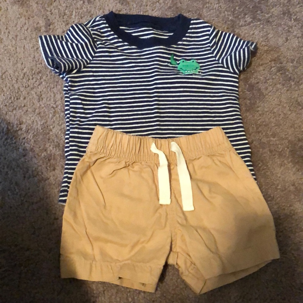 Carters 2 piece 6 mo outfit